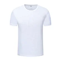 

Promotion custom printing 100% polyester running t shirt black white white mens shirt blank sport t-shirt