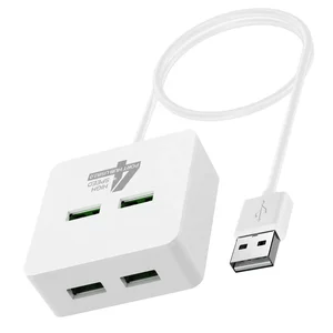 4 Port USB 2.0 Hub Fast Charging Data