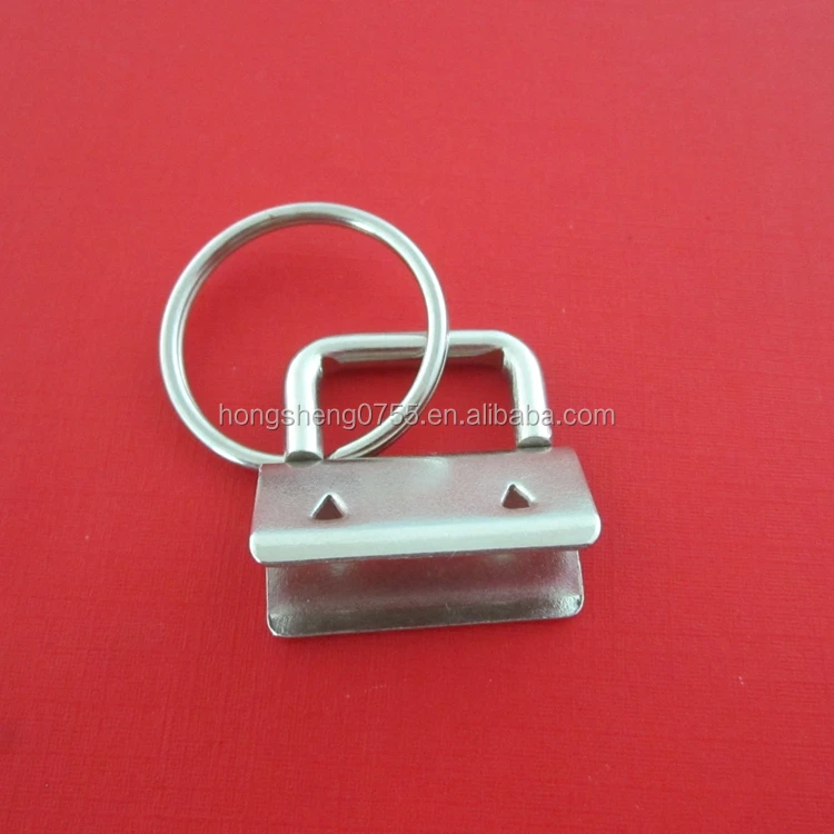 Hot Sale 1 Inch Metal Key Fob Hardware With Key Ring Wholesale Buy