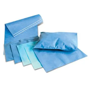 

Disposable Pillow Cover PP Nonwoven + PE Waterproof Pillow Case, Blue