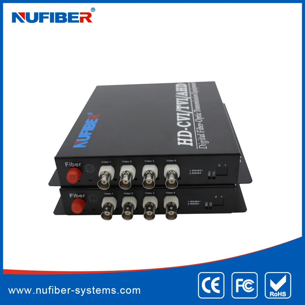 Analog/ahd/cvi/tvi Ip Cctv Signal To Video Multiplexer,Bnc To Fiber