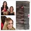 Click! New fashion promotion halo hair big price dropship flip virgin hair extensions on fish wire