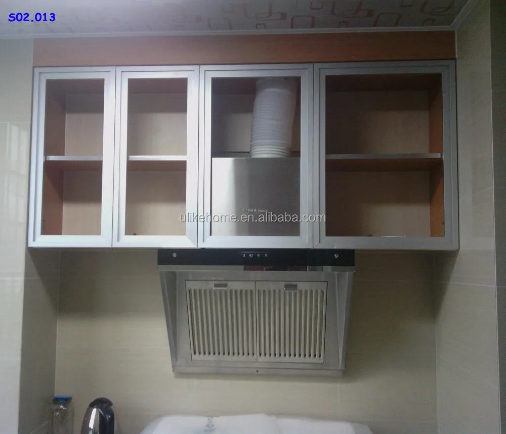Aluminum Frame Material Cabinet Glass Cabinet Protection ...