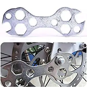 MTB Bike Cycling Hexagon Wrench Porous Ring Spanner Repairing Bicycle Tool #67656