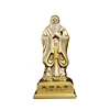 Chinese tradition root carving natural wood statue for confucius