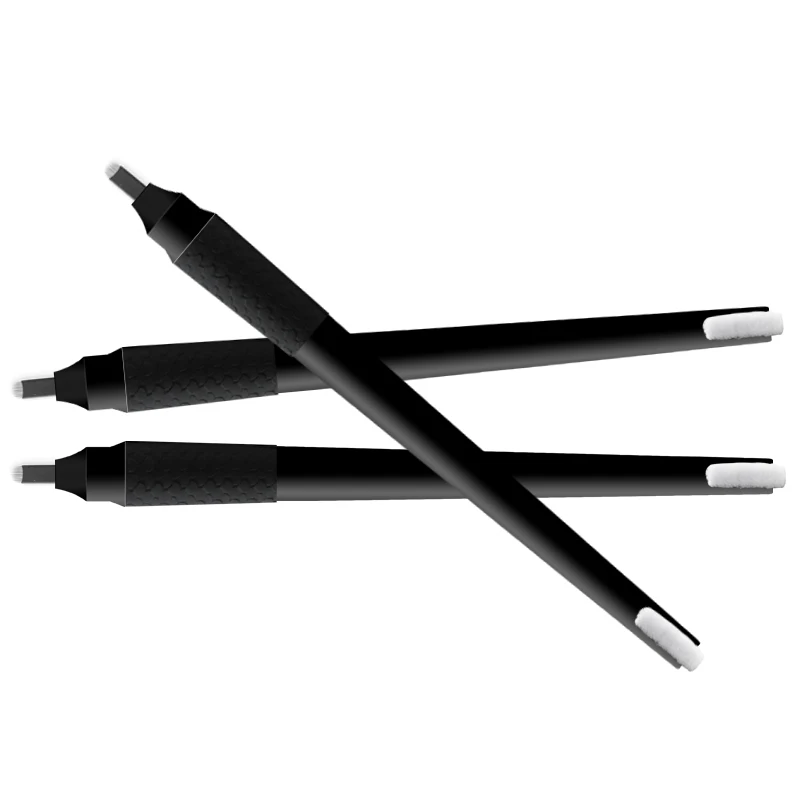 

Best Disposable Microblading Pen for Microblading Eyebrows and Training Phibrow Eccentric Tools, Matt black or custom