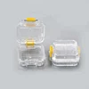 Plastic denture container transparent dental box membrane