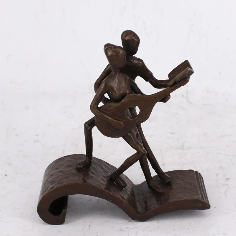 アート 銅像 ブロンズ像 彫像 音楽家 置物 インテリア 工芸品 美術品