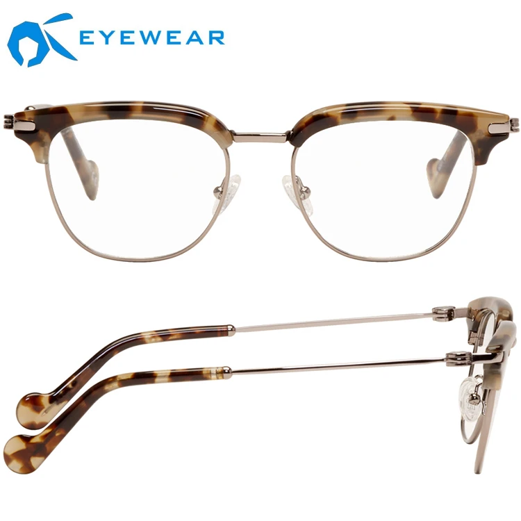 German Brand Fashion Eyewear Products Semirimless Women Elegant