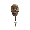 cast iron skull wall hook