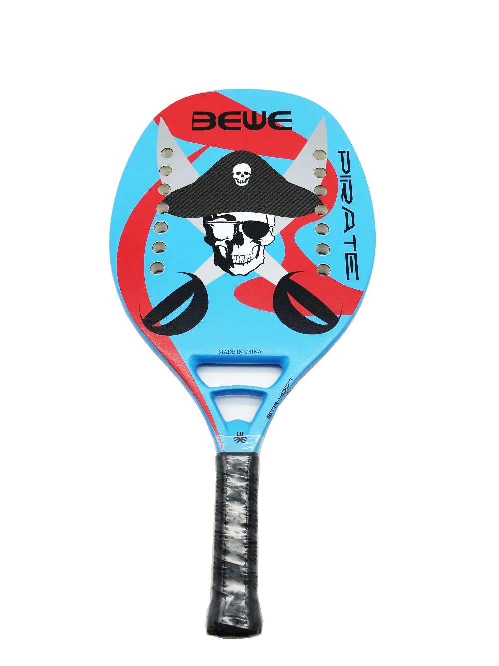 btr-4007 oem 徽标月 k 沙滩网球拍碳