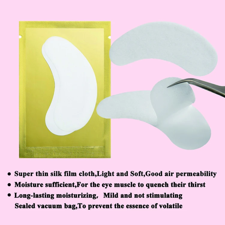 Custom Lint Free Eye Gel Patches Under Eye Pads Eye Patch For Eyelash ...