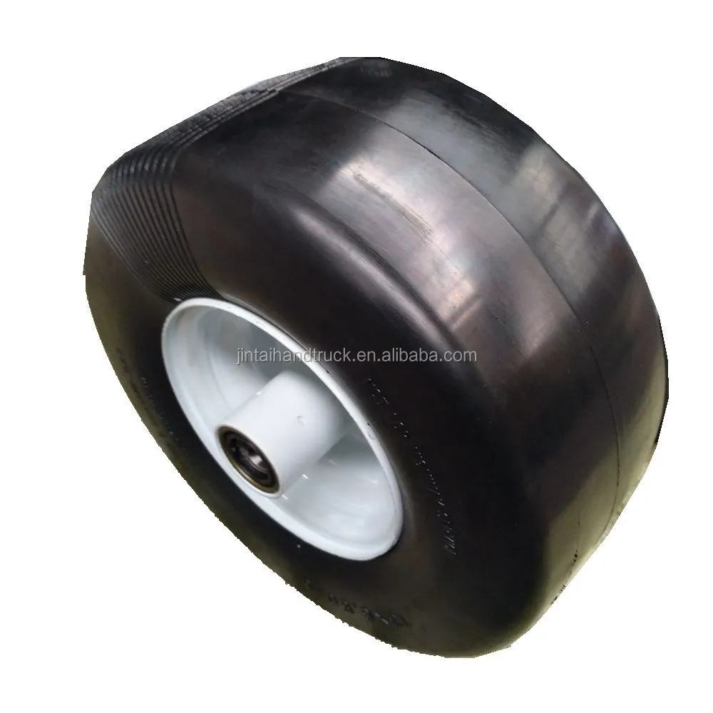 Zero Turn Commercial Lawn Mower Tire 13x6.56 Flat Free Rubber Tire