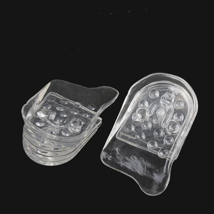 

Transparent 3cm Height 5 Layers Soft Invisible Adjustable Height Increase Gel Heel Cushion Insole Pad