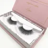 Lash dye black wispies mink 3d mink eyelashes wholesale eye lashes with custom lashes packaging