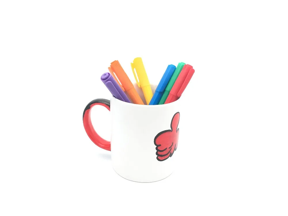 Oven Baked Ceramic Markers Permanent Food Grade Ink Ceramic Mug Design
