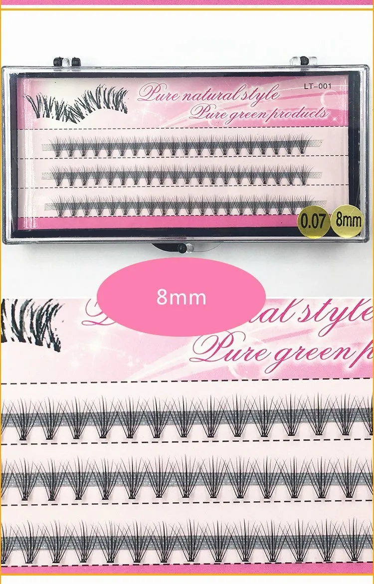 New Fashion Design wholesale 60 Bundle 6~14mm individual eyelash extensions makeup cilia professional False Eyelashes.jpg