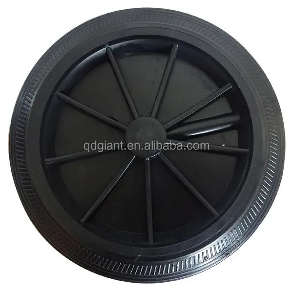New Products 7 Inch Solid Rubber Wheel