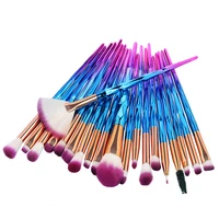 

Private Label Makeup Brushes 2019 Set Diamond Professional Makeup Brush Set Crystal
