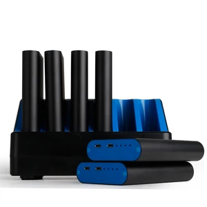 10000mAh Fast Qi Wireless Power Bank 6 Slots