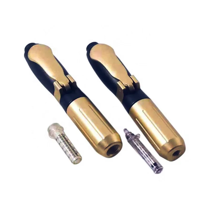 

Gold Black needle free injection hyaluronic pen for lip fille buy hyaluronic acid