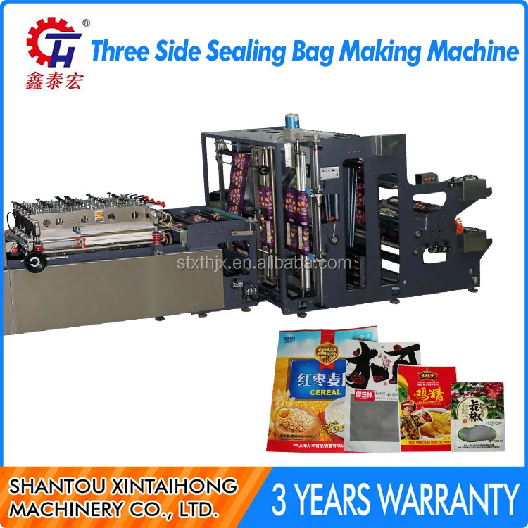 
High Speed Three Side Sealing pouch 