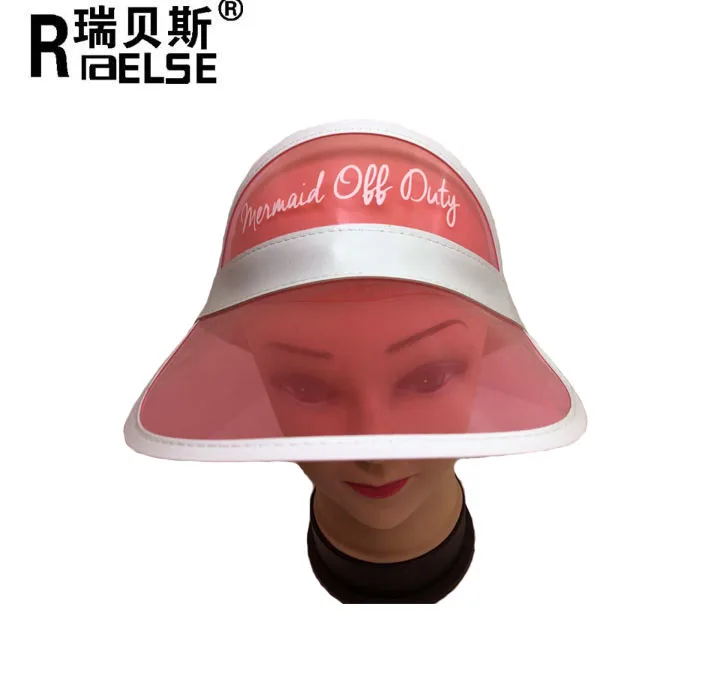 Custom Logo Uv Wide Bill Sun Hat Plastic Visor Buy Uv Wide Bill Sun