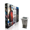 Advertising portable custom size exhibition backdrop stand pop up banner