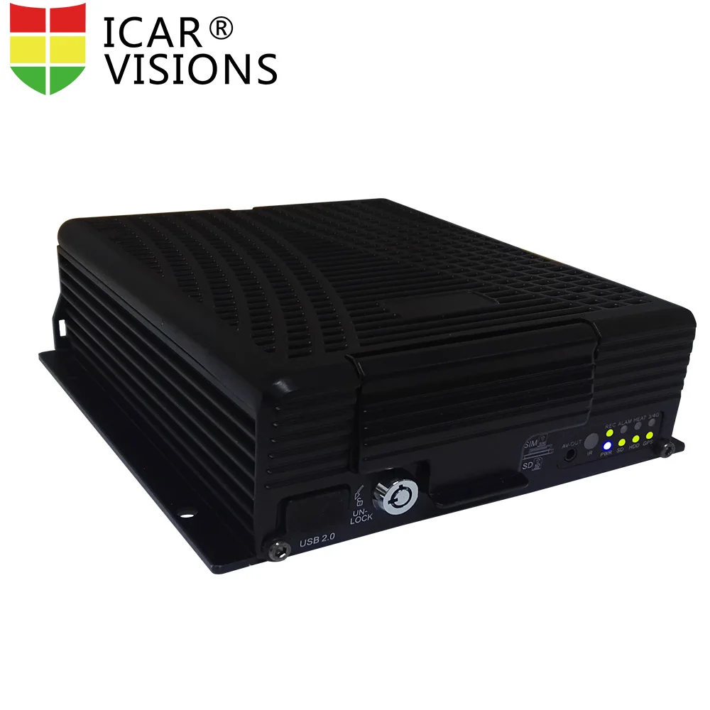 
ICARvisions OEM manufacturer 1080P 4G WiFi mobile DVR system H264 CMS free software without license 