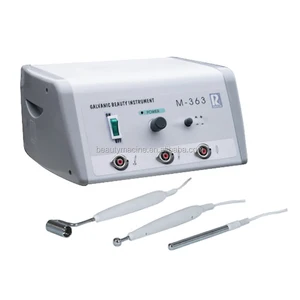 With 3 Bio Holder Best Selling Facial Galvanic Beauty Spa Device With Microcurrent For Face Lift Galvanizing Machine