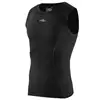 Custom Logo Fitness Cool Men Workout Gym Clothes Tight Compression Tops With Sleeveless