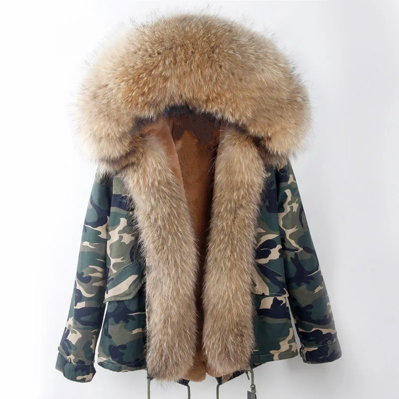 Куртка зимняя с натуральным мехом