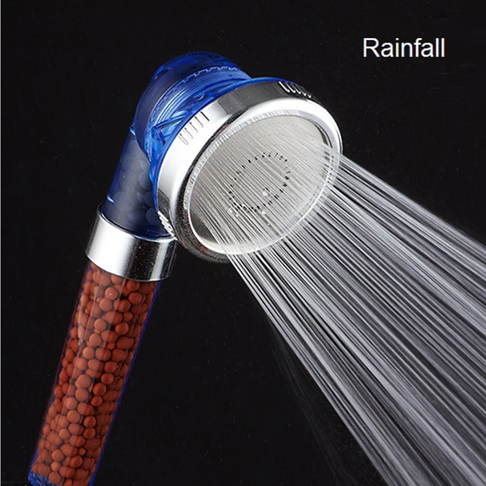 Hot Selling Low Moq Abs Ionic Mineral Stone Shower Head Buy Ion