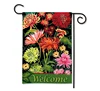 High clear four season flower garden flag yard flag prompt flags