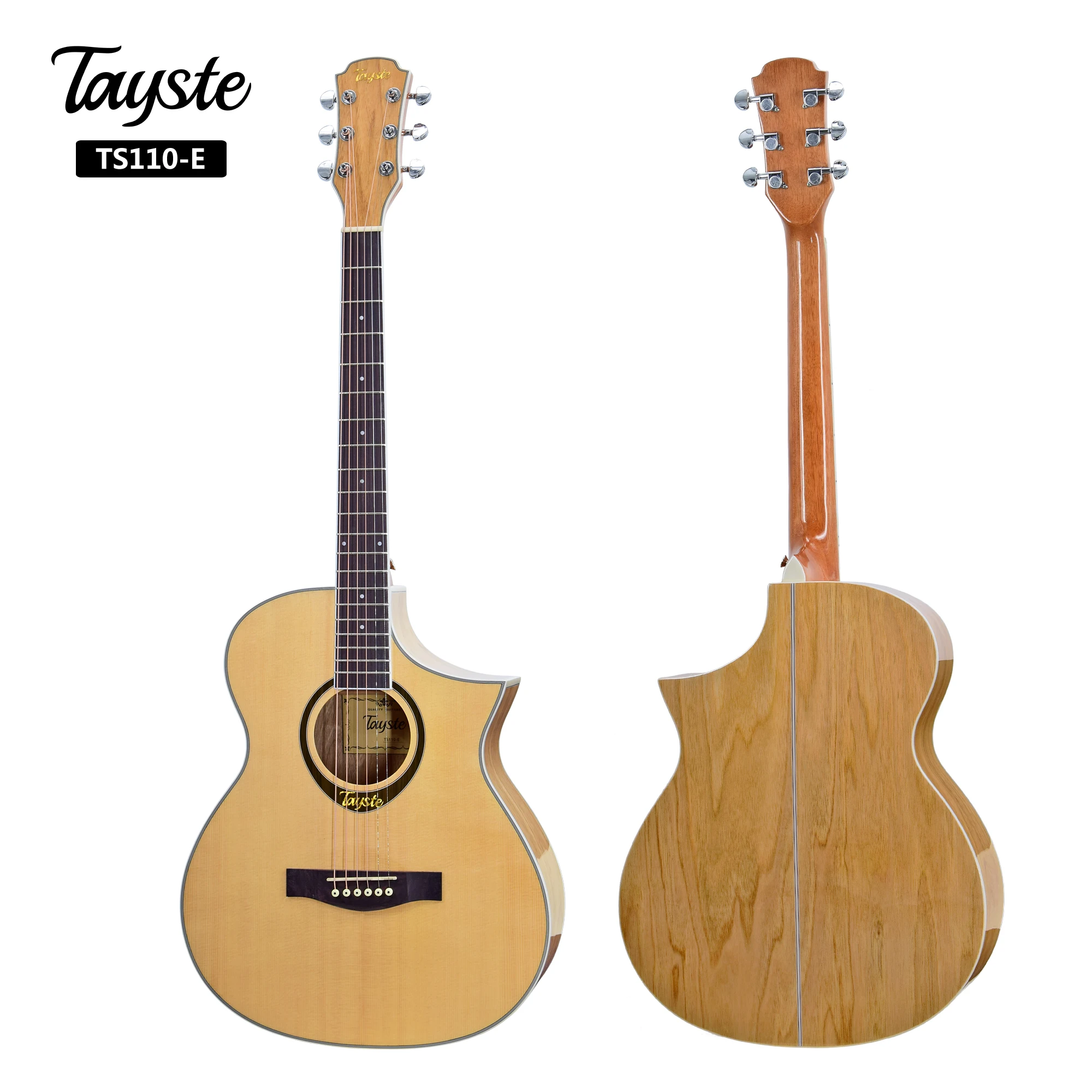 Wholesale factory price 40 Inch oblique angle guitar with Free bag and EQ made in China