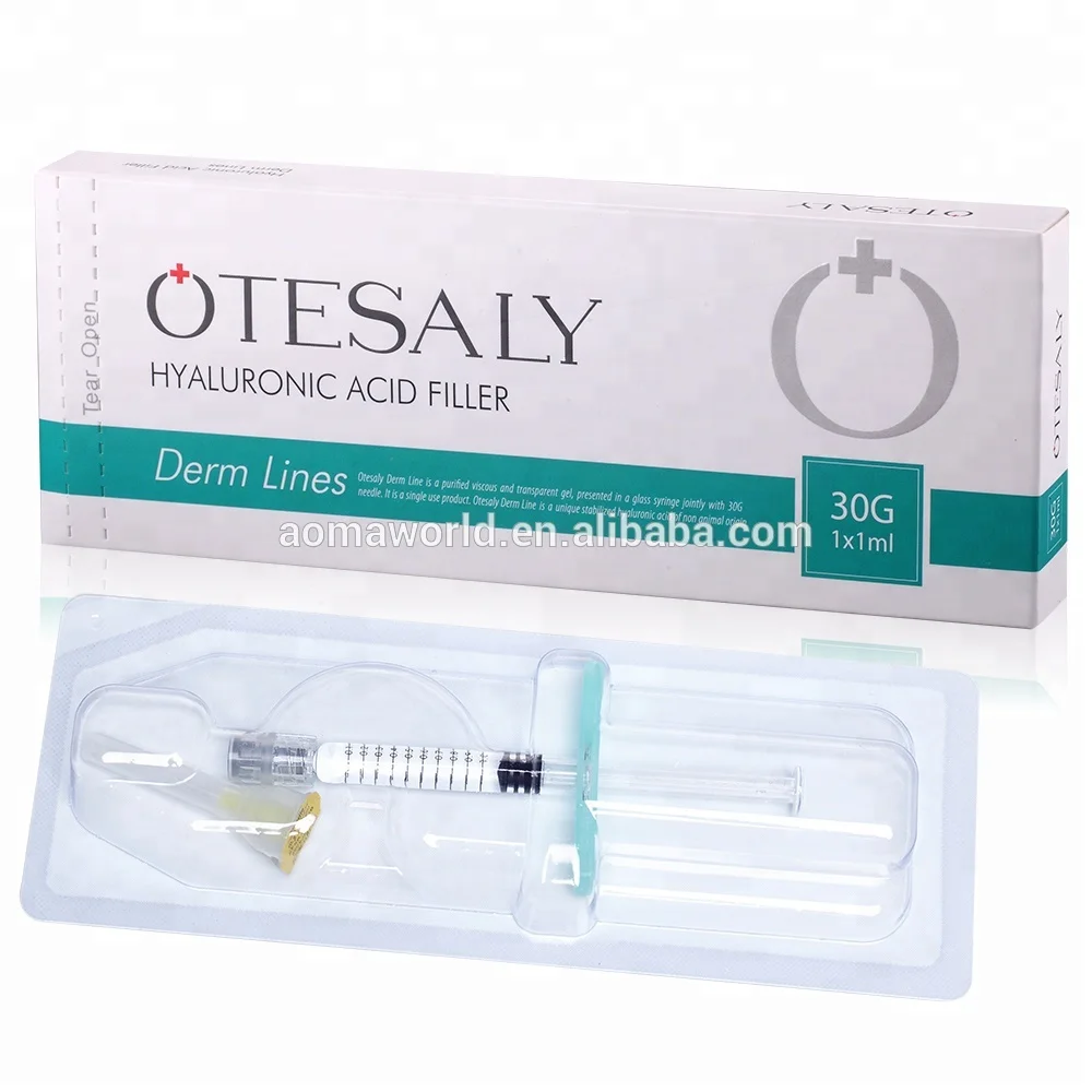 

CE Approved Otesaly 1ml injectable hyaluronic acid Korea dermal filler With 2 Free Needles for face