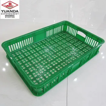 green storage baskets