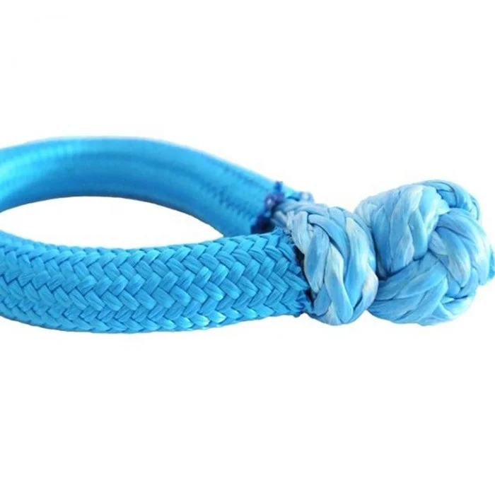 6mm uhmwpe soft shackle winch Synthetic Rope 12 strand uhmwpe rope