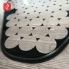 10mm step toughened glass with silk screen printing 15inch 400mm for LED lighting