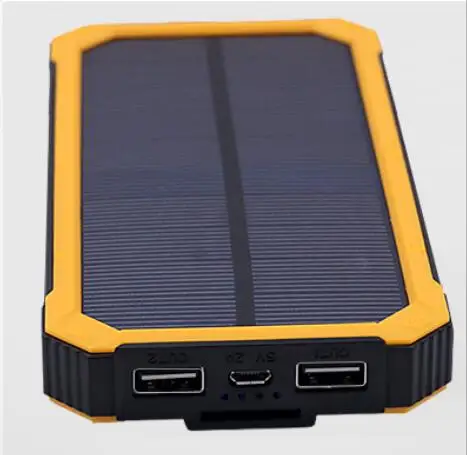 

Power bank portable 10000mah usb power bank mini solar charger manufacturer, Black;yellow;orange;green...