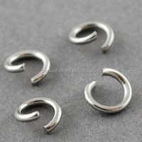 

PandaHall 304 Stainless Steel Jump Rings Stainless Steel Color Findings Jewelry Wholesale Open Jump Rings