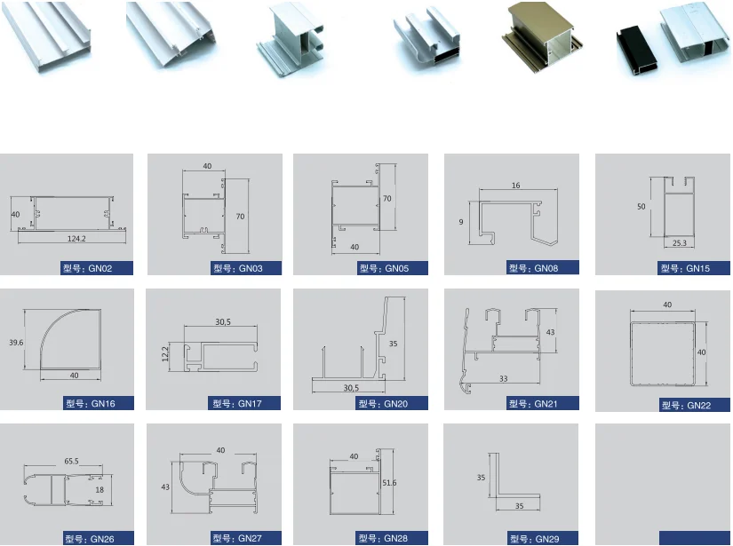 Aluminium Window Frame Sizes