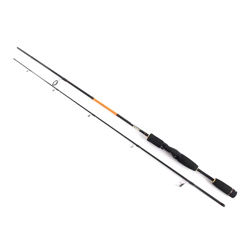 

High carbon fiber surf travel 180cm fishing casting rod 2 section carp light ryobi fishing spinning rod, Customized