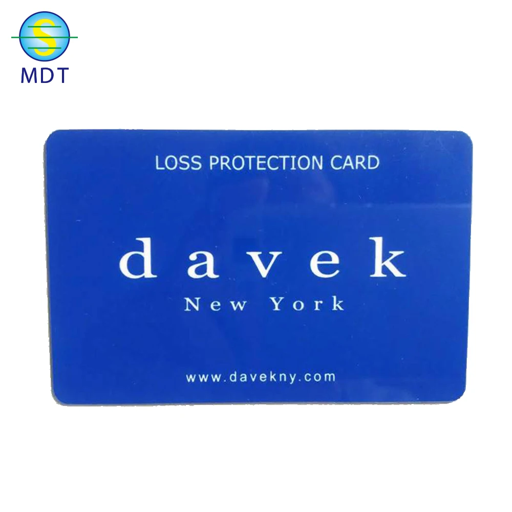 

MDT RFID Blank Plastic PVC chip Card