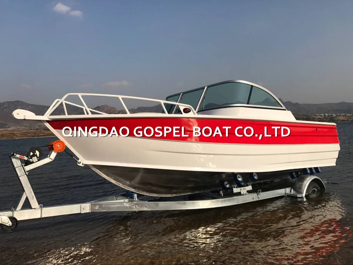 16ft Half Cabin Bowrider Aluminum Fishing Boat With Windscreen Buy