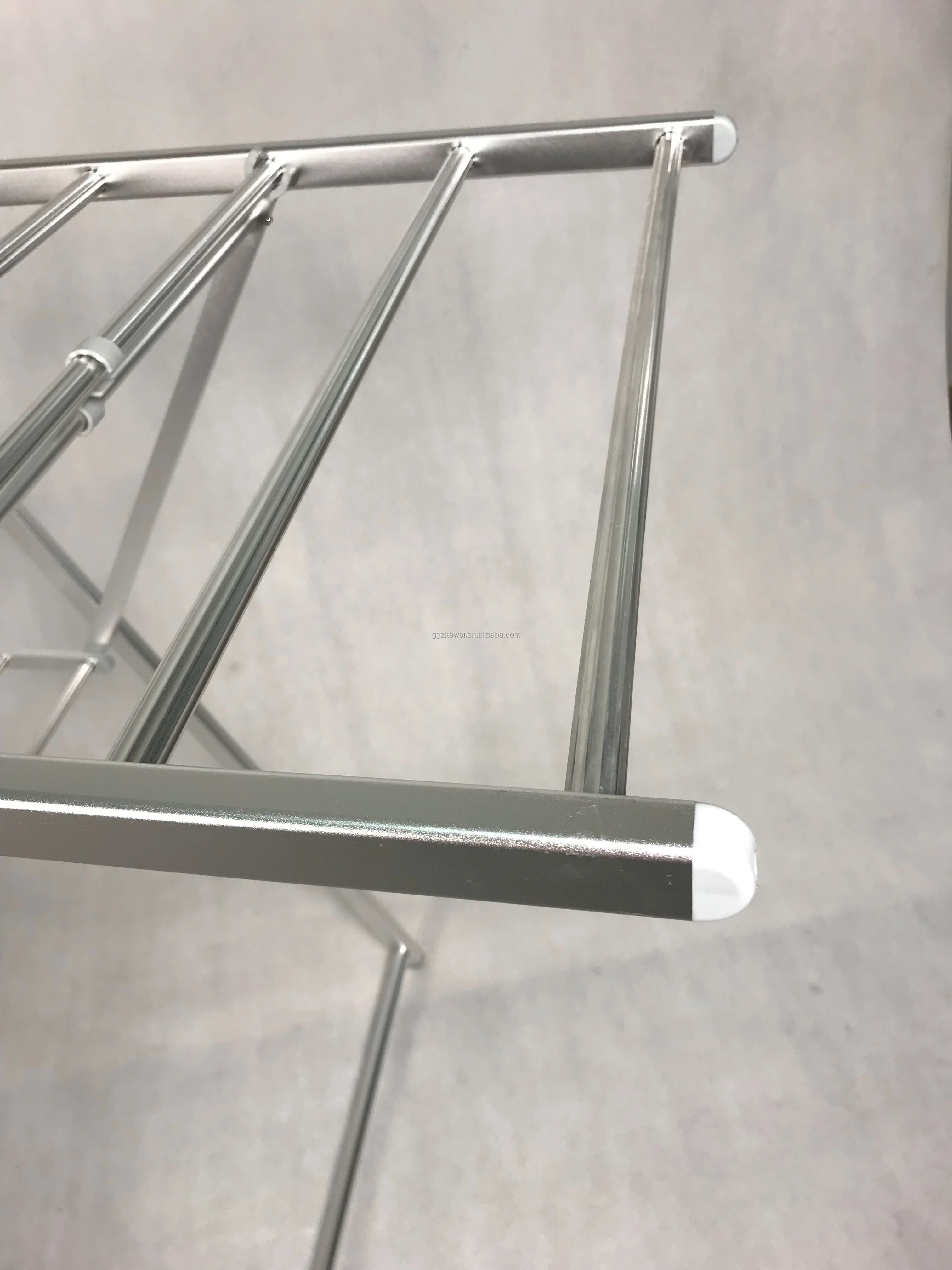 Aluminum Folding Clothes Drying Racks Wholesale From Manufacture,Silver