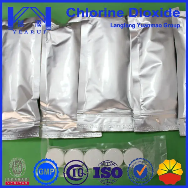 
High Efficiency Chlorine Dixoide Fungicides for Water Treatment 