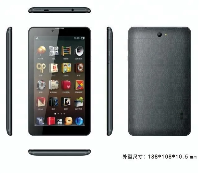 

Cheap factory price 7 inch quad core 3g dual sim tablet, N/a