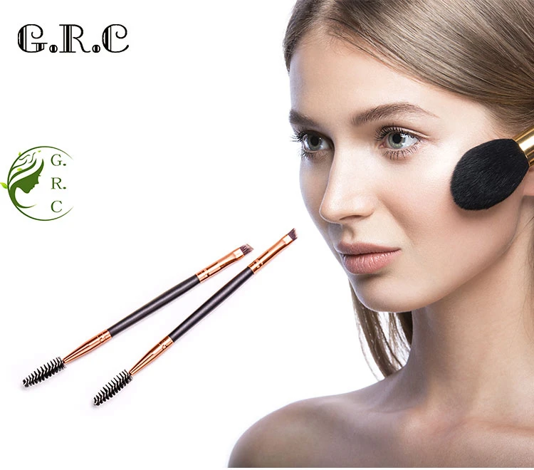 Disposable Cleaner Mascara Brush Head Cleaning Dual Brush Applicatior