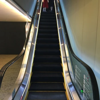 glass escalator picture
